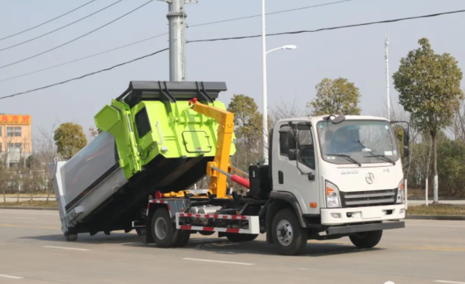 10立方移動壓縮垃圾站