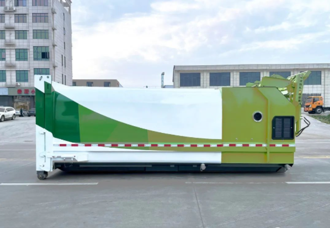 18立方翻桶式移動壓縮站