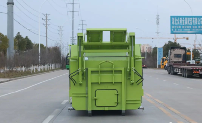 18立方翻桶式移動壓縮站