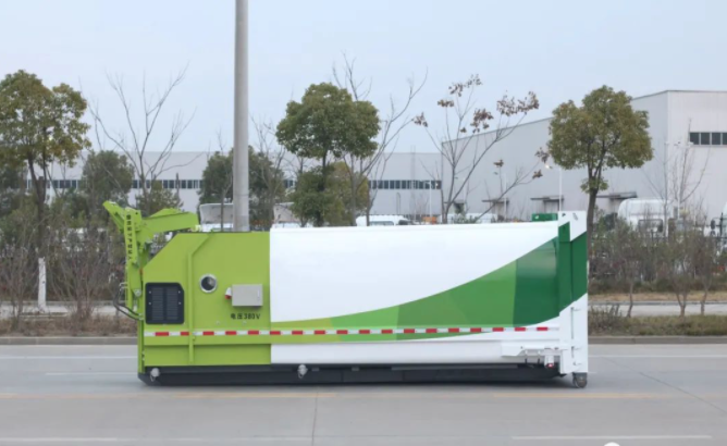 18立方翻桶式移動(dòng)壓縮站